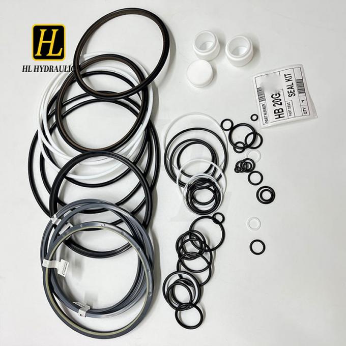 Furukawa HB20G Hydraulic Breaker Seal Kit - NBR PU PTFE